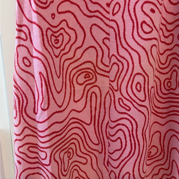 Pink Patterned Slip Dress - Picture 3 of 3